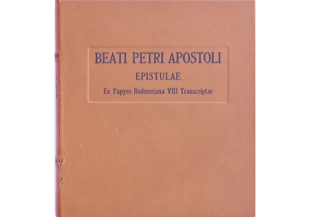 Epistles of Saint Peter (The Bodmer Papyri VIII)- manuscript-facsimile book-Vicent García Editores-5 Commentary vol.